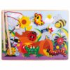 Joc de pescuit magnetic -  Prietenii din gradina - imagine 2