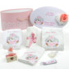 Trusou Botez "Imbratisarea Fericirii", model Ursulet, 9 piese, pentru Fete, culoare Roz , marca LoreBebe ®