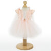 Rochita Botez "Adela", cu Bentita, 2 piese, pentru Fete, culoare Roz , marca LoreBebe ®