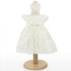 Rochita Botez "Ingrid", cu Bentita, 2 piese, pentru Fete, culoare Turquoise, marca LoreBebe ®
