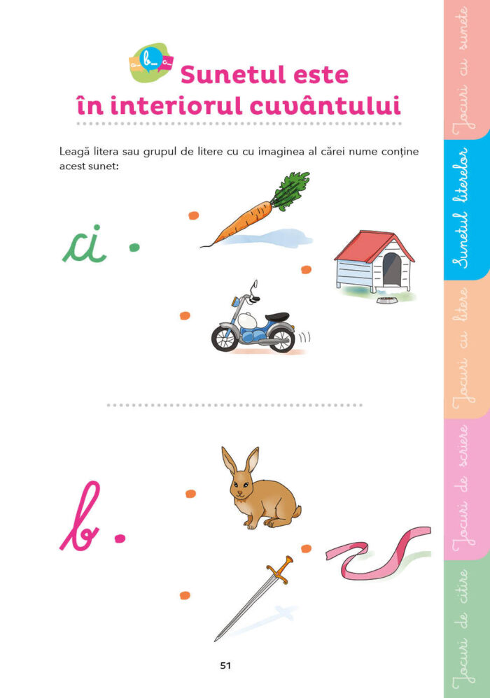 Caietul meu Montessori pentru a invata sa scriu si sa citesc - imagine 5