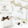 Trusou Botez "Ingerasul de Lumina", model Ingeras, 9 piese, pentru Baieti, culoare Auriu, marca LoreBebe ® - imagine 2