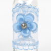 Sticluta Mir din Sticla, model "Floare de Cer", culoare Bleumarin, marca LoreBebe ® - imagine 2