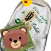 Set Prima Baita cu Nasii "Kazimir", model Ursulet, 6 piese, pentru Baieti, culoare Verde, marca LoreBebe ® - imagine 2