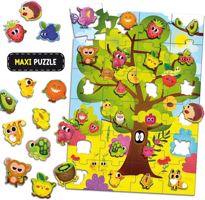 Joc Montessori 2 in 1 - Fructe - imagine 4