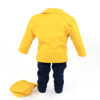 Costum Botez "Alfie", cu Chipiu si Papion, 6 piese, pentru Baieti, culoare Galben, marca LoreBebe ® - imagine 3
