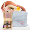 Set Prima Baita cu Nasii "Baita de Rasfat", model Bebelusa, 6 piese, pentru Fete, culoare Roz , marca LoreBebe ® - imagine 3