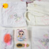 Set Prima Baita cu Nasii "Luna", model Ursulet, 8 piese, pentru Fete, culoare Roz , marca LoreBebe ® - imagine 3