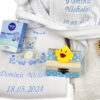 Set Prima Baita cu Nasii "Nicholas", model Ursulet, 8 piese, pentru Baieti, culoare Bleumarin, marca LoreBebe ® - imagine 4