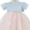Rochita Botez "Astrid", cu Bentita, 2 piese, pentru Fete, culoare Roz , marca LoreBebe ® - imagine 4