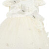 Rochita Botez "Kate", cu Bentita, 2 piese, pentru Fete, culoare Alb, marca LoreBebe ® - imagine 4