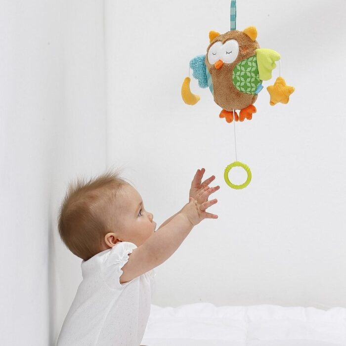 Jucarie muzicala - Bufnita somnoroasa (18 cm) - imagine 5