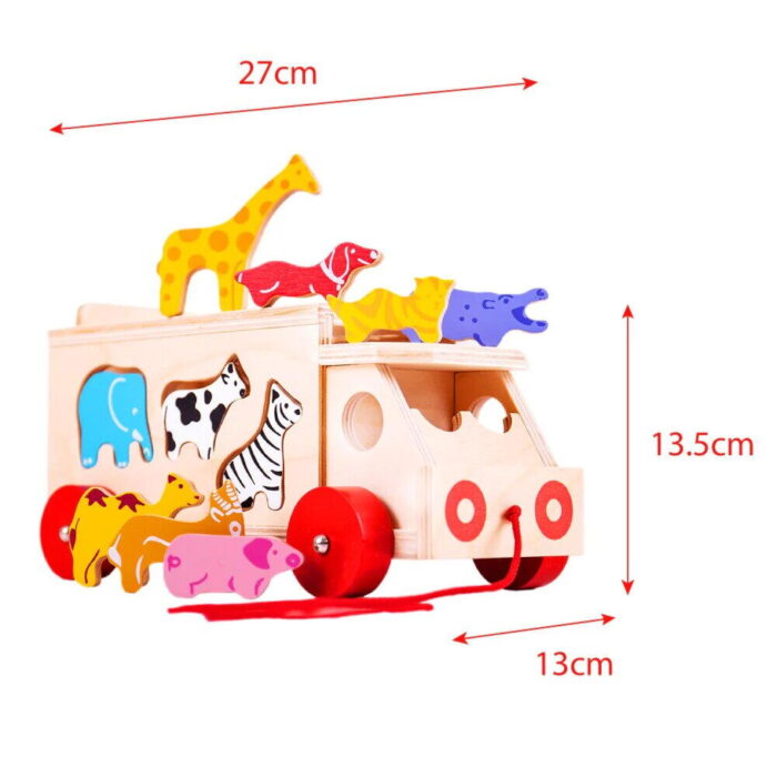Joc de sortare - Camionul animalutelor - imagine 3