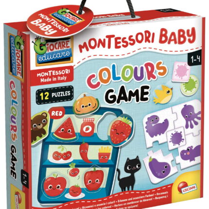 Joc Montessori - Descopera culorile