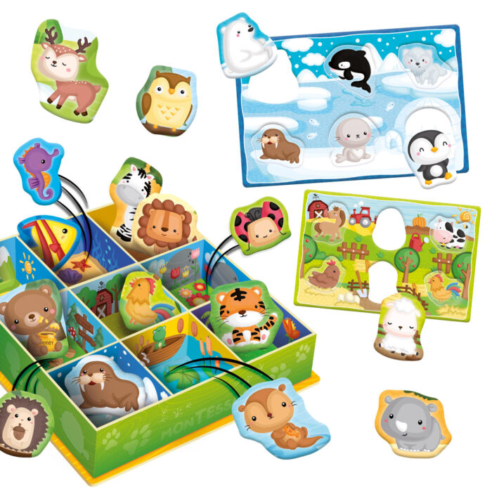 Cutiuta Montessori - Animalutele in mediul lor - imagine 2