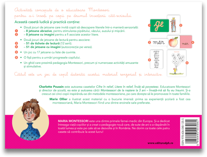 Casetele Montessori - Invat sa citesc cu Montessori - imagine 2