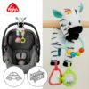 Jucarie senzoriala bebelusi Dobabydoo - Zebra - imagine 4