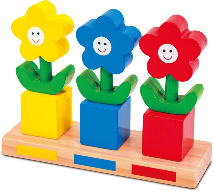 Joc de potrivire - Floricele vesele - imagine 2