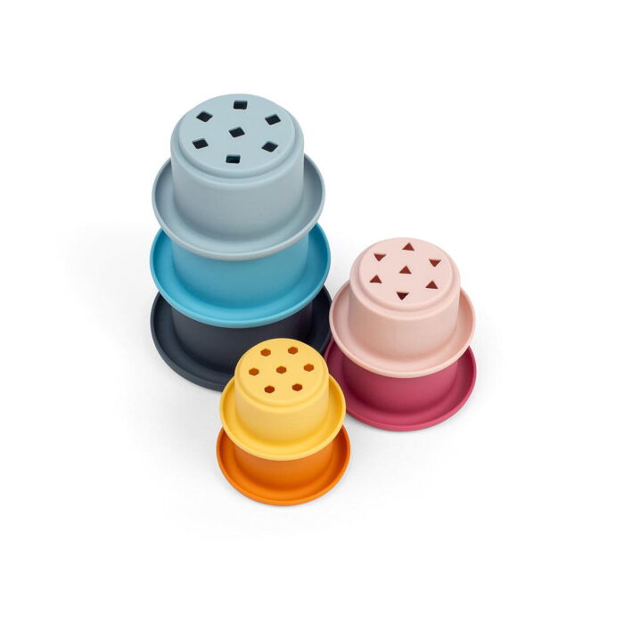 Set cupe de stivuit din silicon - imagine 3