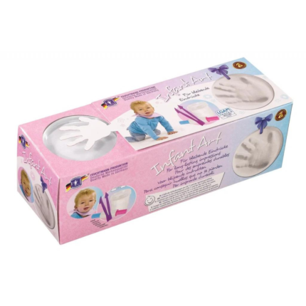 Kit amprenta bebelusi - Alb