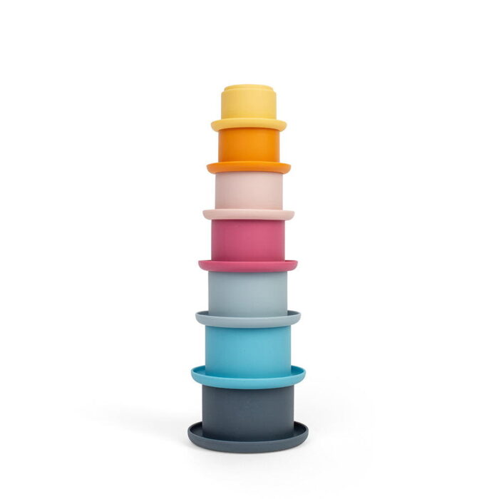 Set cupe de stivuit din silicon - imagine 1