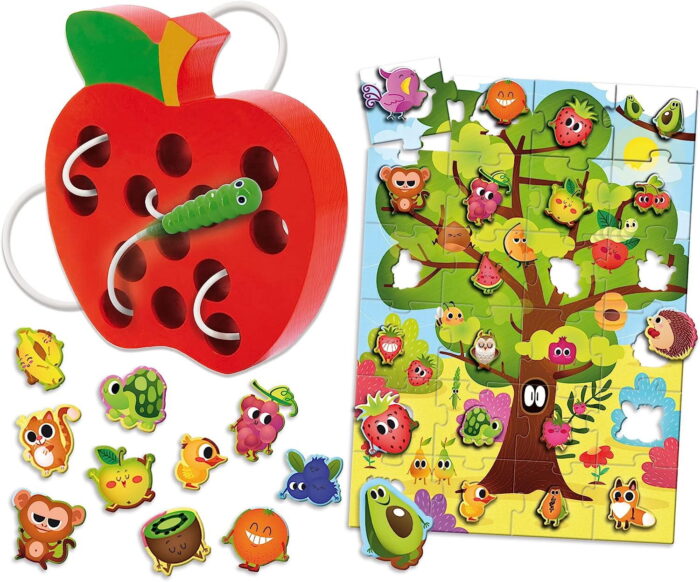 Joc Montessori 2 in 1 - Fructe - imagine 3