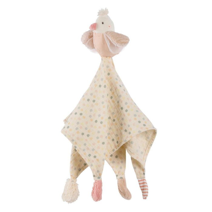 Jucarie doudou - Pasare pastel - imagine 1