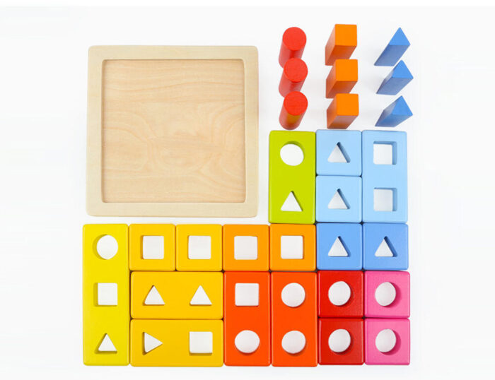 Joc de potrivire - Primele mele forme geometrice - imagine 1