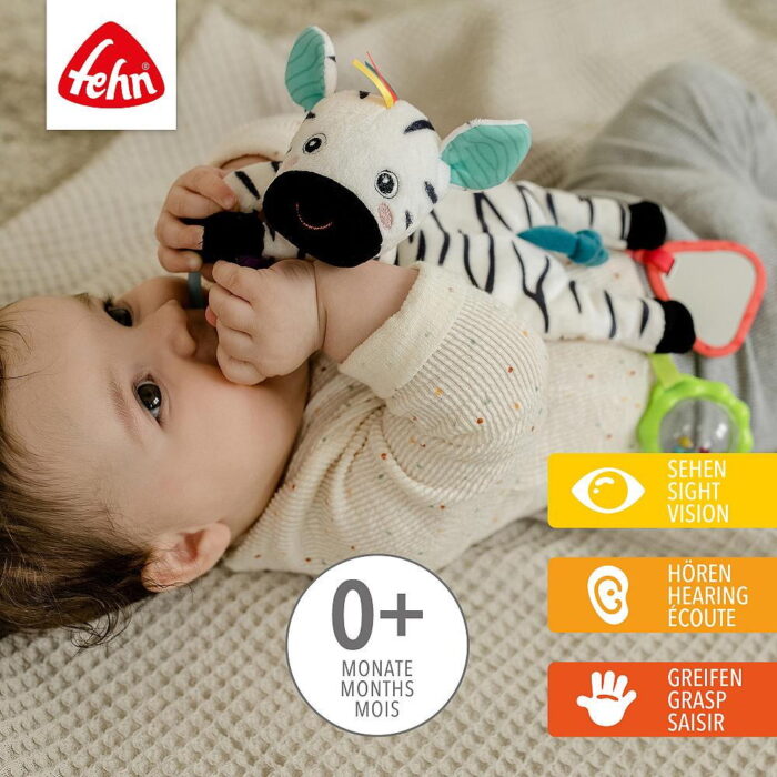 Jucarie senzoriala bebelusi Dobabydoo - Zebra - imagine 2