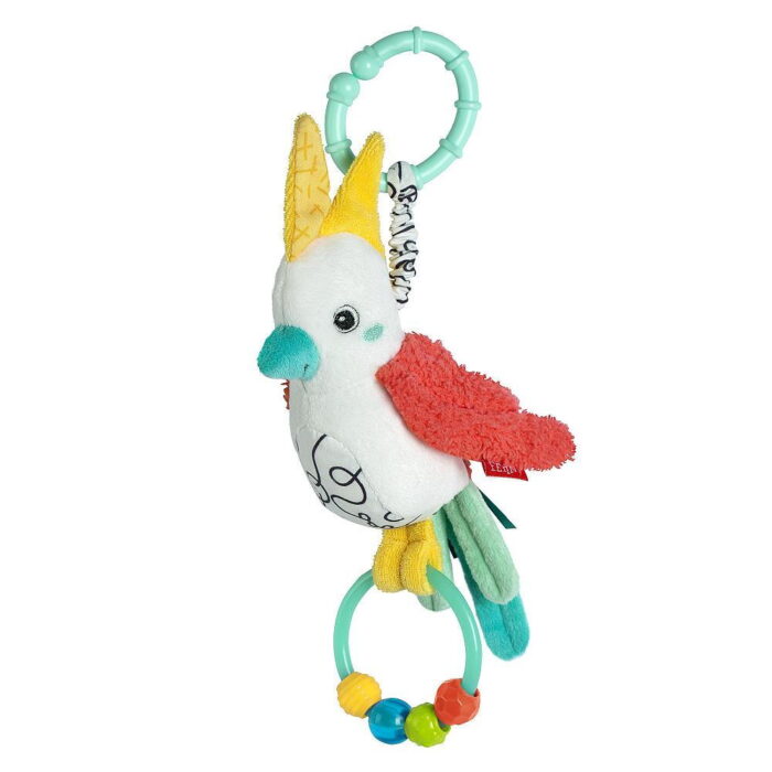 Jucarie pentru carucior Dobabydoo - Pasare cantatoare - imagine 1