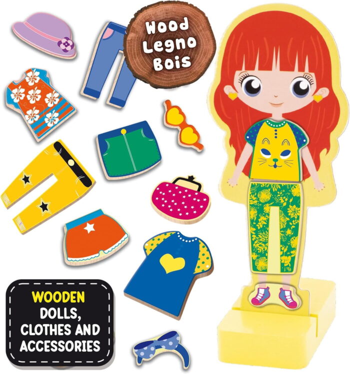 Joc magnetic Montessori - Parada modei - imagine 4