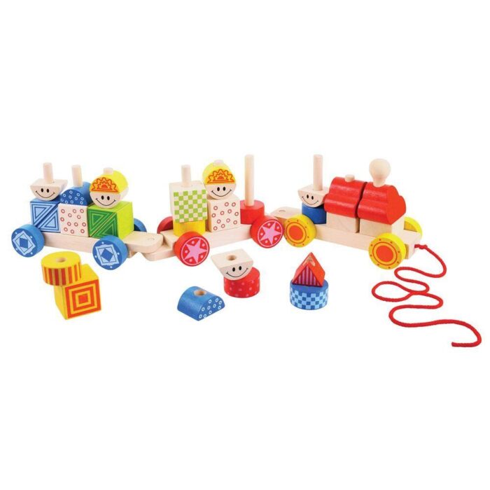 Trenuletul colorat cu forme - imagine 2