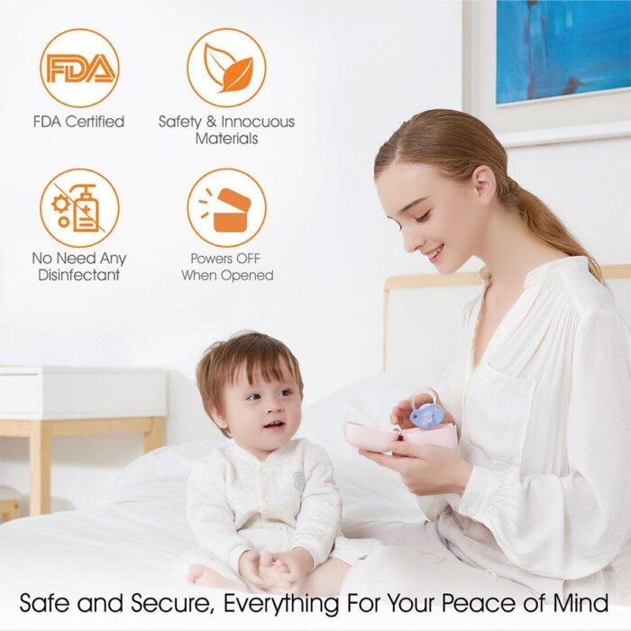 Mini sterilizator UV - Roz - imagine 3
