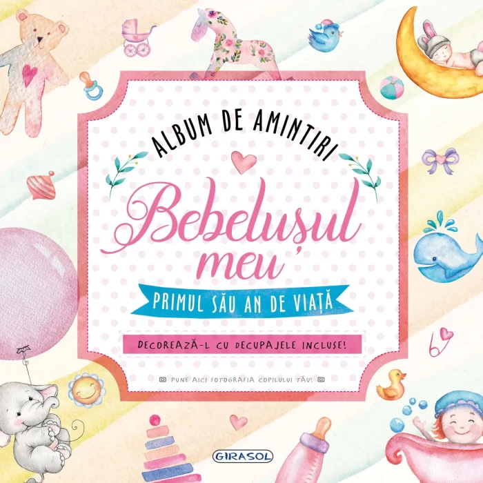 Album de amintiri: Bebelusul meu - Roz - imagine 1