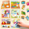Joc Montessori - Casuta animalutelor - imagine 3