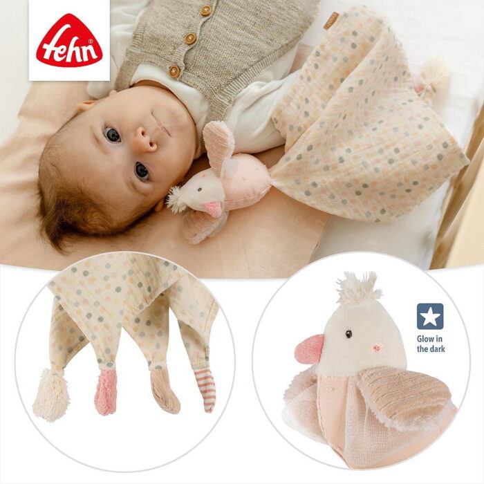 Jucarie doudou - Pasare pastel - imagine 5