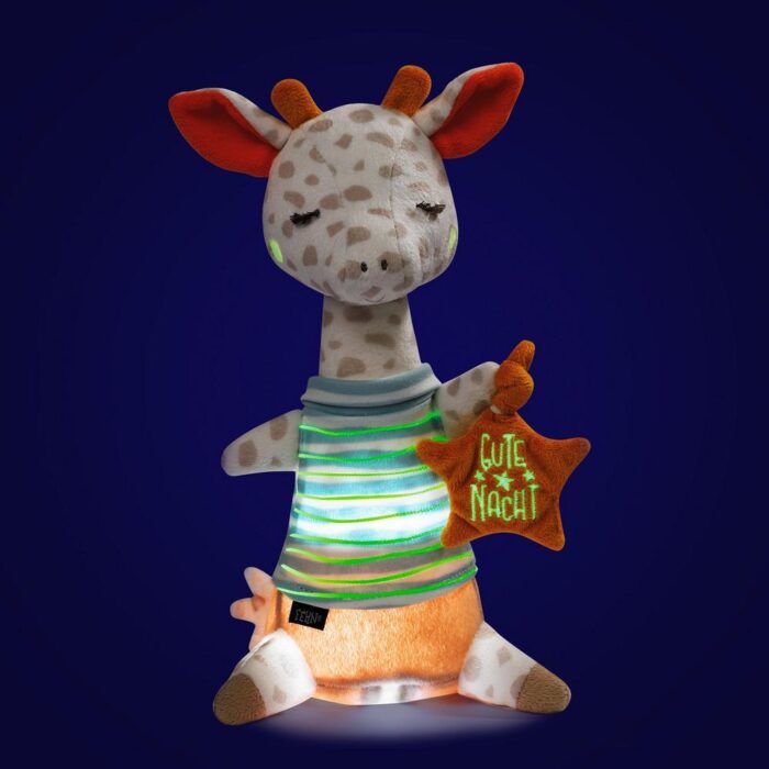 Girafa de plus cu lampa de veghe - imagine 6