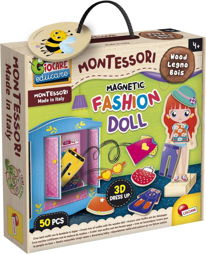Joc magnetic Montessori - Parada modei - imagine 2